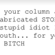 Illustration for article titled “You Shitti Farty Dirty Nasty JUDE Bitch!”: Trump Voters Send Their Best